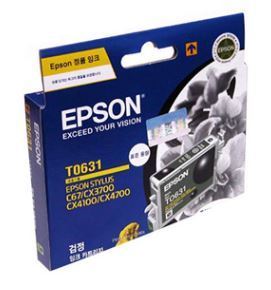 EPSON T063170 / Black / 소용량 (정품)   EPSON Stylus C67, EPSON Stylus CX3700, CX4100, CX4700