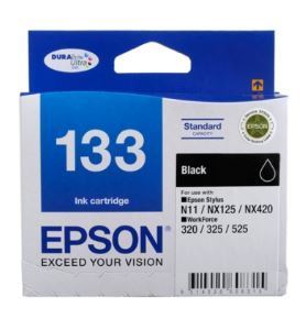 EPSON T133 / Black / T133170 (정품)   EPSON STYLUS T12, T22, TX120, TX129, TX130