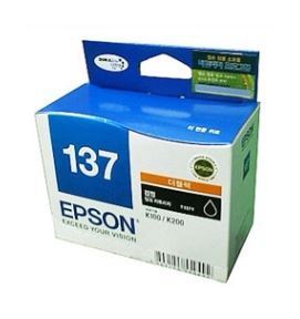 EPSON T137 / T137171 / Black (정품)   EPSON K100, K200