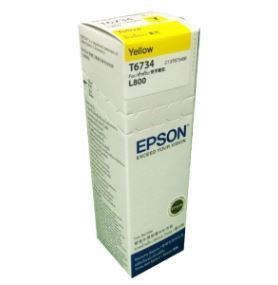 EPSON T673 / T673400 / Yellow (정품)   EPSON L800