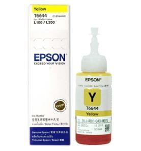 EPSON T664 / T664400 / Yellow (정품)   EPSON L100/ L110/ L200/ L210/ L300/ L355/ L555