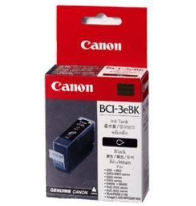 CANON BCI-3eBK 검정 (정품)  BJC 3000, 6000, 6200, 6500, i550, i560, i850, i860, i6500, S400SP, S450, S520, S530D, S600, S750, S6300, Pixma MP 730, Pixma IP 3000, IP 4000, IP 5000 
