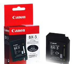 CANON BX-3 검정 (정품)  캐논 FAX B120/B140/B155/B155J/B820/B840